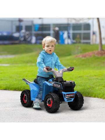 HOMCOM 6V Elektro Kinderquad 2,5 km/h Blau