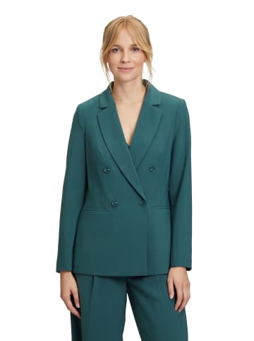 Vera Mont Blazer-Jacke mit Taschen in Oriental Green