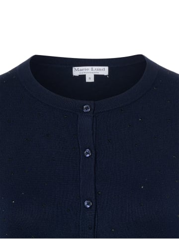 Marie Lund Strickjacke in marine - 0002