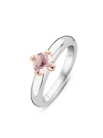 Ti Sento Milano Ring "Nude bicolor rosè" in mehrfarbig