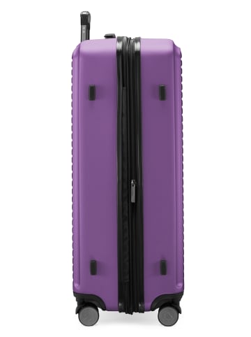 Hauptstadtkoffer Mitte - Großer Reisekoffer Trolley 77cm XXL Erweiterung TSA 130L in Aubergine
