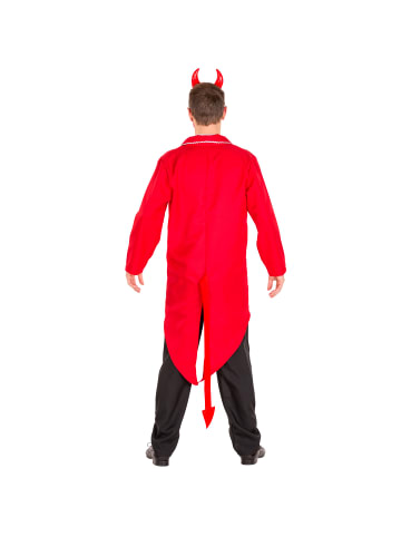 tectake Muskelshirt mit aufgenähter Fliege, rot
