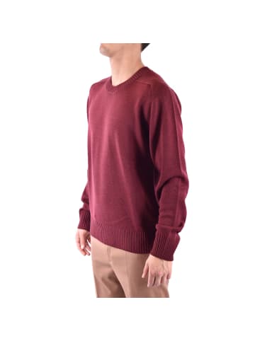 Paolo Pecora Milano Bordeaux Herren Strickmode