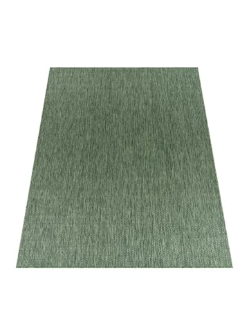 Tara Carpet Indoor-/ Outdoor-Teppich Columbia Meliert in Grün