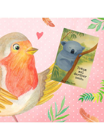 Mr. & Mrs. Panda Grußkarte Koalabär Design mit Spruch in Weiß