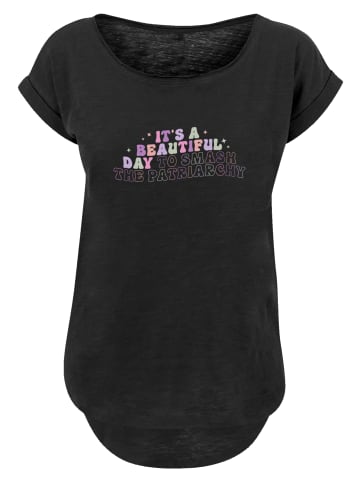 F4NT4STIC T-Shirt Smash The Patriarchy Iternationaler Frauentag in schwarz