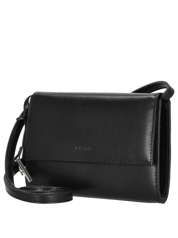 PICARD Auguri - Umhängetasche 19 cm (rot-lack) in schwarz