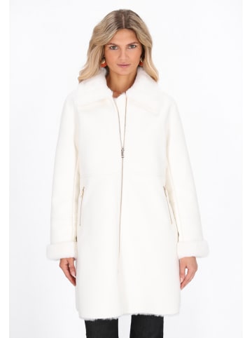VIRITA Women Coat in Offwhite