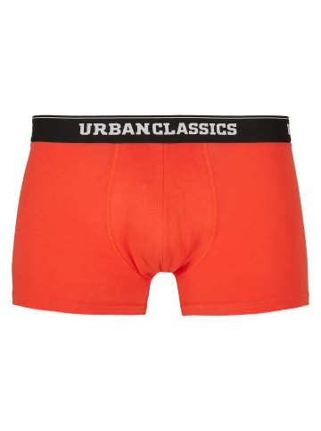 Urban Classics Urban Classics in bird aop+ boxer orange + cha