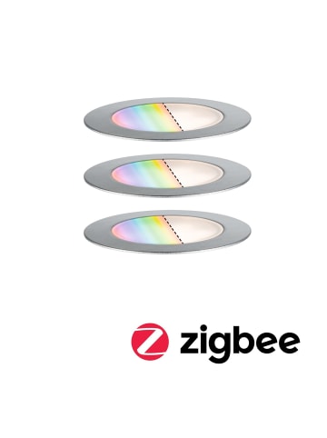 paulmann Plug & Shine LED Bodeneinbauleuchte Floor 3er-Set