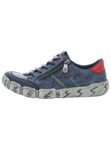 rieker Sportlicher Slipper in blau