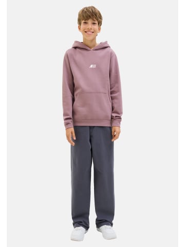 JACK & JONES Junior Hoodie 'Tier Print' in lila