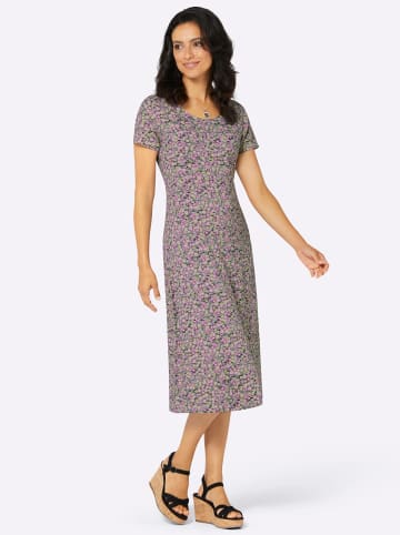 WITT WEIDEN Jerseykleid in anthrazit-bedruckt