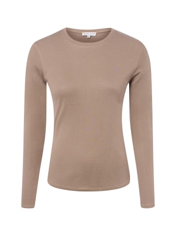 Marie Lund Langarmshirt in taupe - 0005