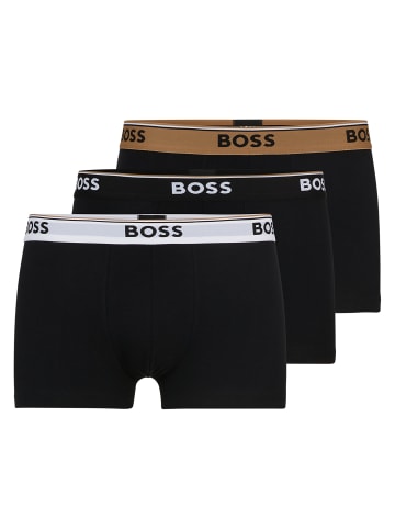 BOSS Boxershort 3er Pack in Schwarz