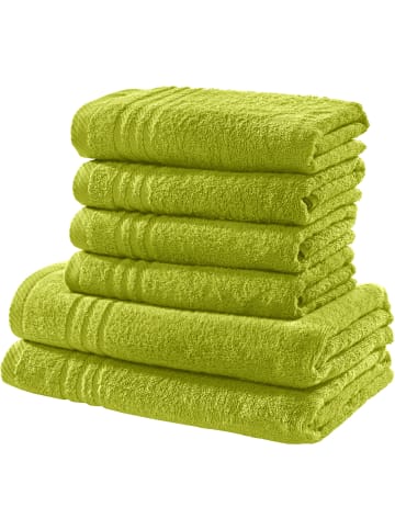 REDBEST Frottier Frottier-Set uni 6-tlg. New York in hellgrün