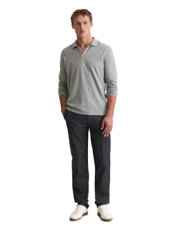 Marc O'Polo DfC Ottoman-Poloshirt in Cloudy Grey Melange