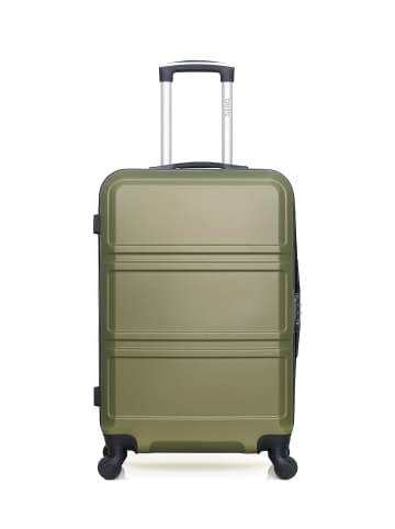 Hero Mittelgroßer Hartschalenkoffer UTAH in Khaki (64L)