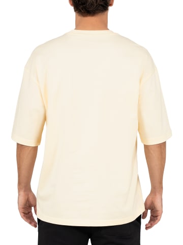 Reichstadt Reichstadt Herren Oversized Kurzarmshirt 25RS070 Beige XXS