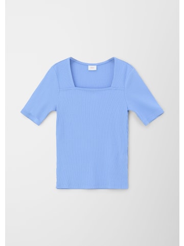 s.Oliver T-Shirt kurzarm in Blau