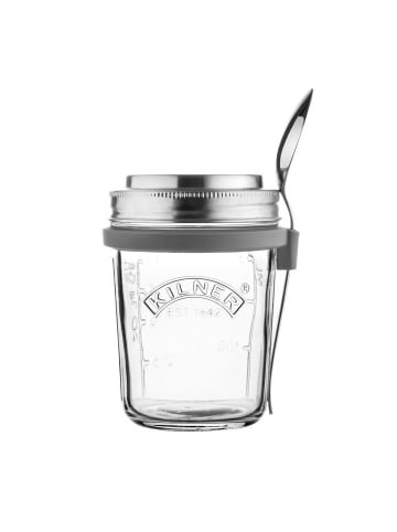 Kilner KILNER | Frühstücksglas, TO-GO, klar, 350 ml