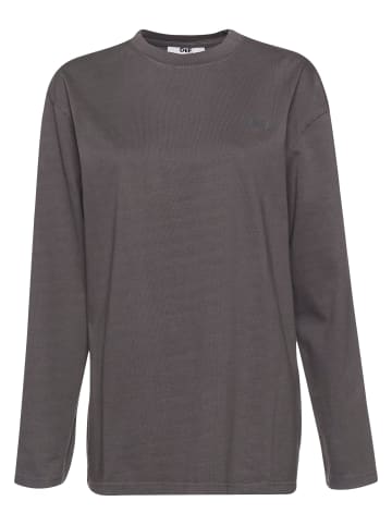 DEF DEF Longsleeves in anthracite washed
