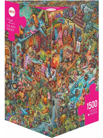 HEYE Fun With Friends Puzzle 1500 Teile