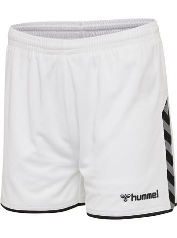 Hummel Hummel Shorts Hmlauthentic Multisport Damen Feuchtigkeitsabsorbierenden Leichte Design in WHITE