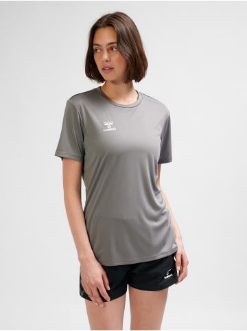 Hummel T-Shirt Hmlessential Damen in STEEL GRAY