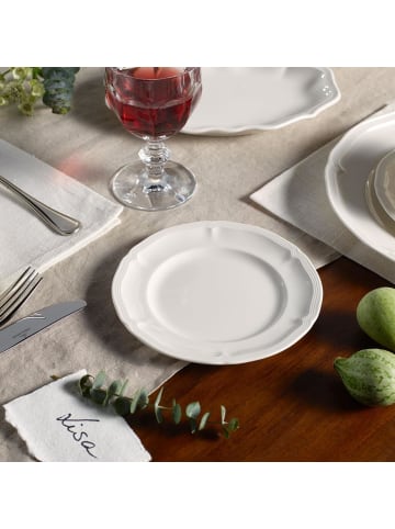 Villeroy & Boch Brotteller Manoir in Weiß ø 17,4 cm in weiß