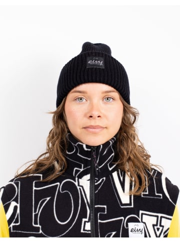 Strickmütze Tonal Beanie in Black
