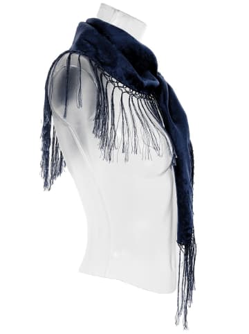 Purset Schal 122 in dunkelblau