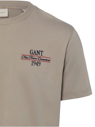Gant T-Shirt in taupe