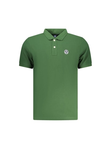 North Sails Grün Baumwolle Herren Polo Hemd