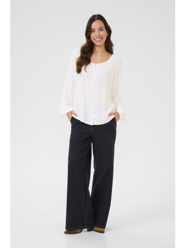 Cream Langarm - Hemd CRAlberta Regular fit in Snow White