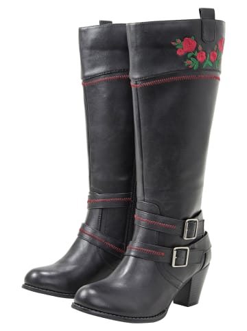 sheego by Joe Browns Weitschaftstiefel in schwarz