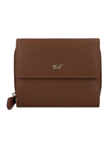 Braun Büffel Asti Geldbörse RFID Schutz Leder 12 cm in saddle brown