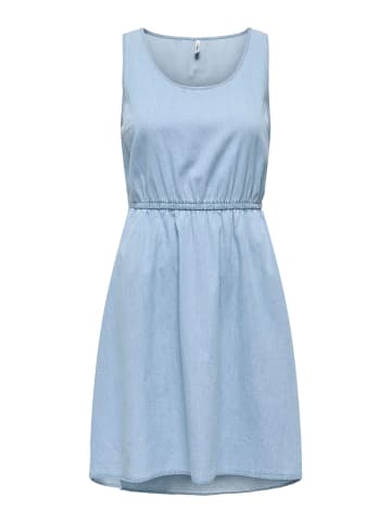ONLY Kleid in Light Blue Denim