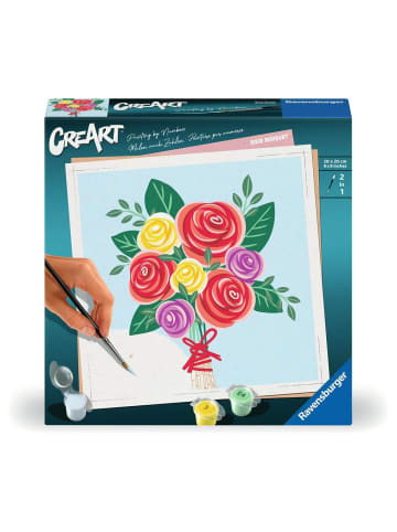 Ravensburger Malprodukte CreArt Adults Trend - Rosenstrauß Ab 12 Jahre in bunt