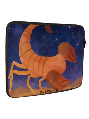 Mr. & Mrs. Panda Laptop Tasche Sternzeichen Skorpion Design ohne... in Weiß