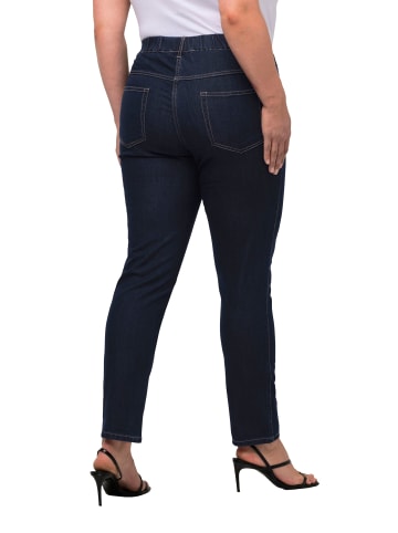 Ulla Popken Hosen in dark blue denim