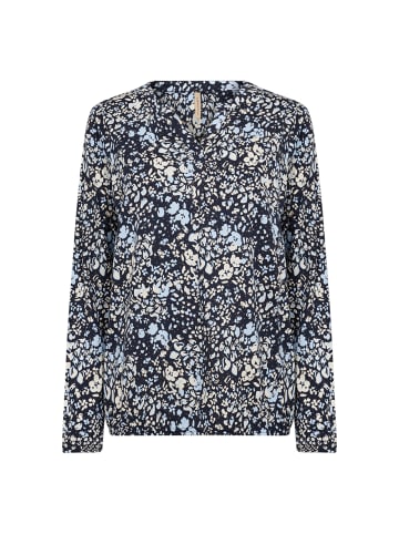 soyaconcept Langarmshirt SC-Felicity in marine hellblau