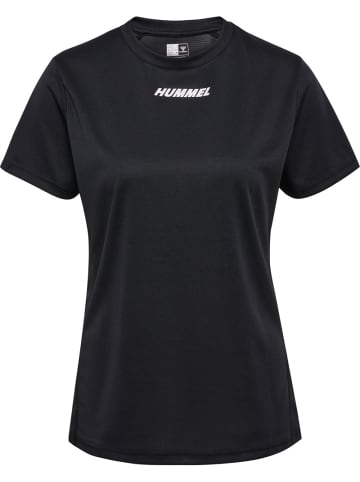 Hummel T-Shirt "Hmlmulti Pl Jersey Woman" in Schwarz