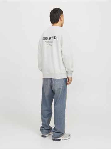 Jack & Jones Sweatshirt in White Melange