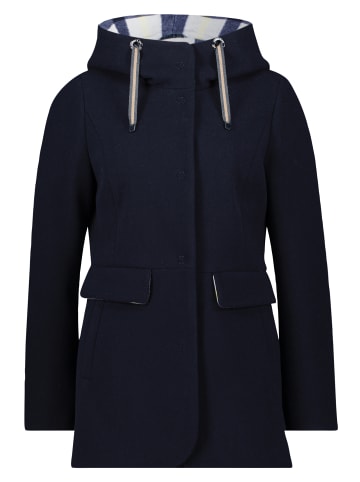 AMBER & JUNE Winterjacke mit Kapuze in Dunkelblau