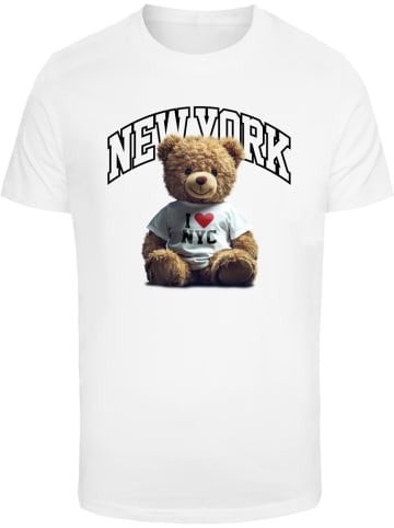 Mister Tee T-Shirt in Weiß