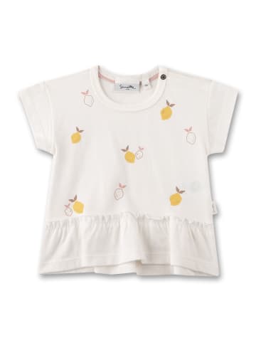 Sanetta T-Shirt in Weiß,beige
