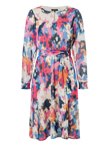More & More Blusenkleid in ikat flower print