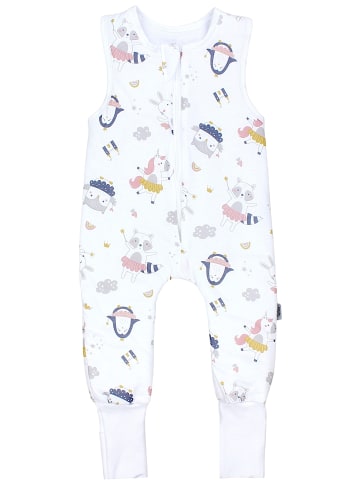 TupTam Baby Ganzjahresschlafsack mit Beinen 2,5 Tog in weiß Modell 5