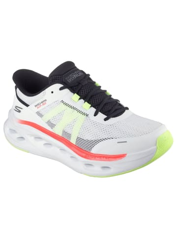Skechers Slip-On "MAX CUSHIONING GLIDE-STEP" in Weiß / Mehrfarbig